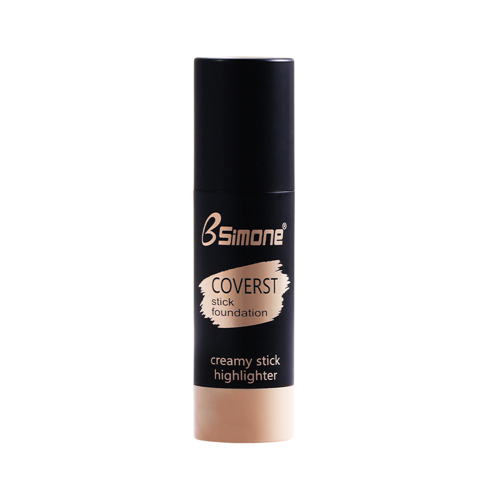 BSIMONE Natural And Durable Waterproof Concealer Repairing Stick Matte 3D Brightening Repairing Nose Shadow Concealer Stick