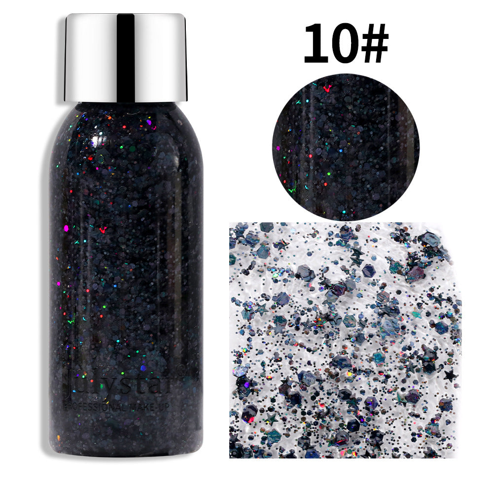 Crushed Diamond Glitter Dazzling Performance Stage Nightclub Makeup Sequins Eyeshadow Makeup