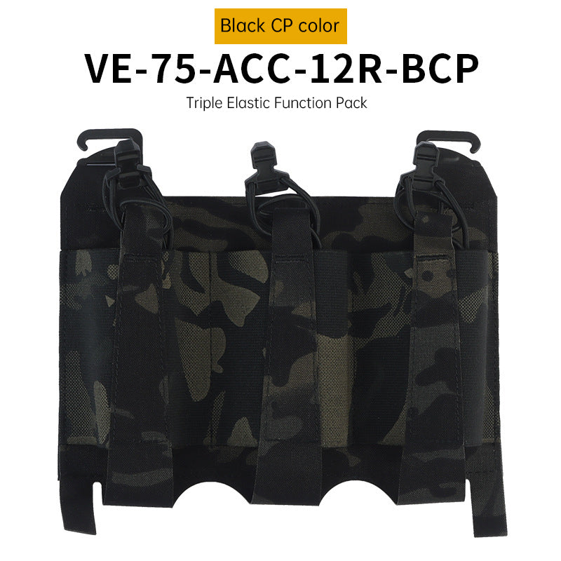 Outdoor 5.56 Triple Magazine Pouches Tactical Pouch Molle Mag Pouch for Hunting Vest