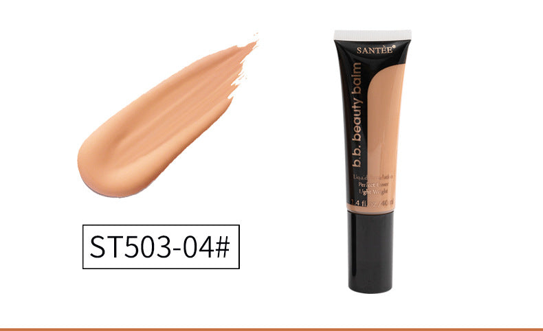 Long-Lasting Concealer Foundation Moisturizing Natural Color Powder Foundation