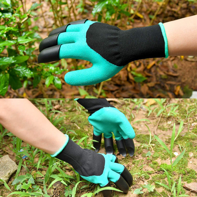 Digging Gloves Dipped Protective Paws Garden Planting Protective Gloves