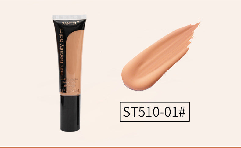 Long-Lasting Concealer Foundation Moisturizing Natural Color Powder Foundation