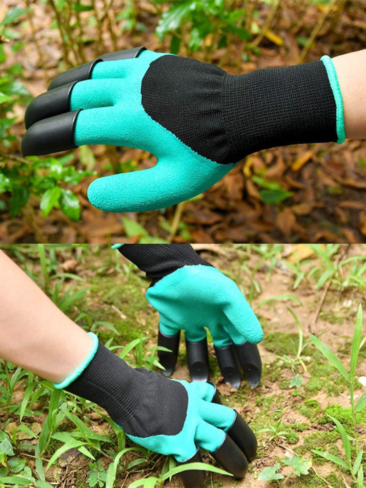 Digging Gloves Dipped Protective Paws Garden Planting Protective Gloves