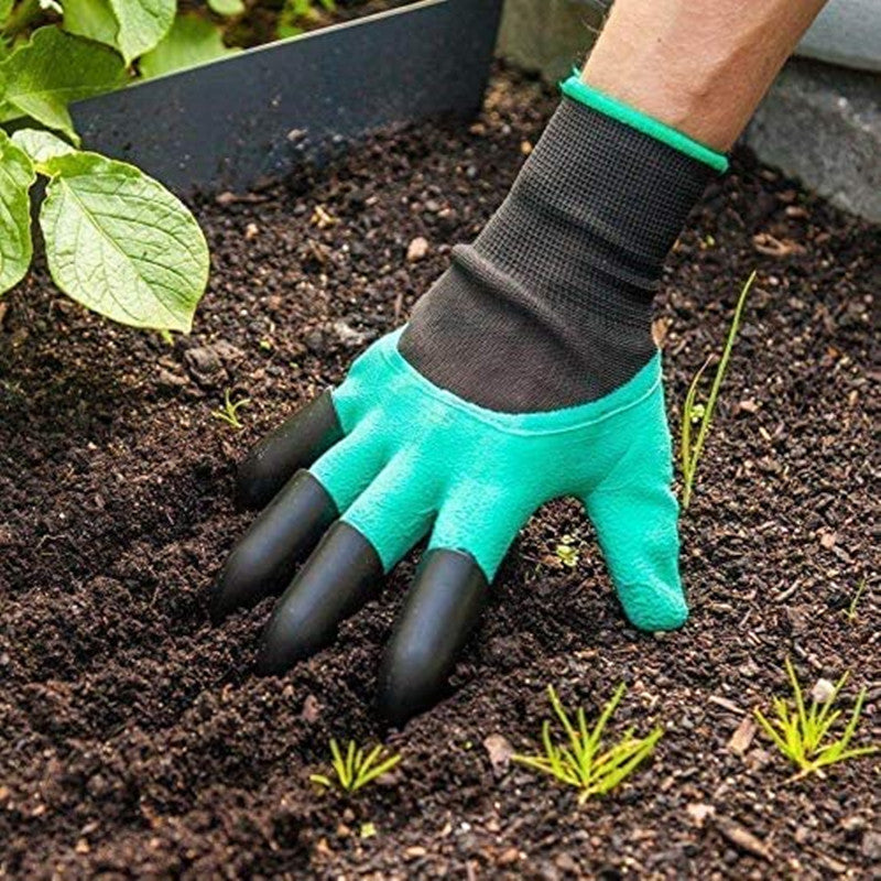 Digging Gloves Dipped Protective Paws Garden Planting Protective Gloves