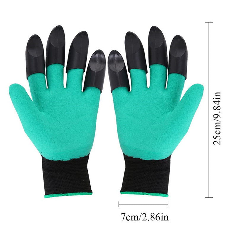 Digging Gloves Dipped Protective Paws Garden Planting Protective Gloves